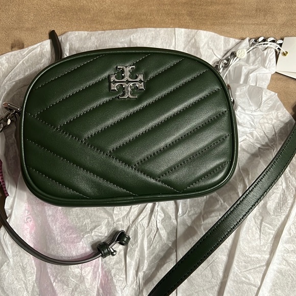 Tory Burch Handbags - NWT Tory Burch Kira chevron small camera bag